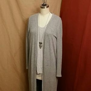 // F21+ duster cardigan